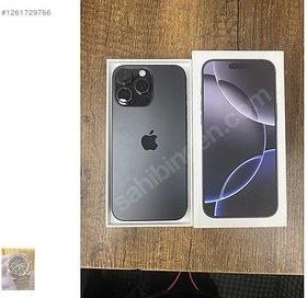 Resim Apple iPhone 16 Pro Max İkinci El TR | 256 GB | Siyah 
