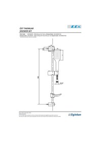 Resim Eca Tiera 102146029 Hareketli Sürgülü Banyo Üst Takım Diğer 
