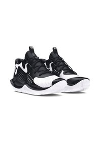 Resim Under Armour Jet '23 Erkek Siyah Basketbol Ayakkabısı 3026634-006 Siyah - Beyaz 