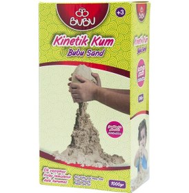 Resim BuBu Kinetik Kum 1000gr Natural 