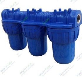 Resim Daire Tipi Üçlü Su Arıtma Cihazı 3 Filtreli 483561386 