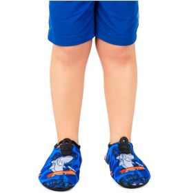 Resim Kiko Kids Surfer Havuz - Plaj Erkek Çocuk Deniz Ayakkabısı 7561 Lacivert 