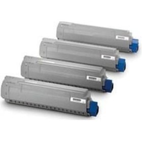 Resim Oki C310 330 331 510 511 530 531 2bin Sayfa Magenta Kırmızı Toner 