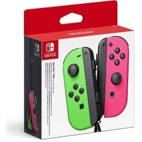 Resim Nintendo Switch Joy-Con Oyun Kolu 2 li Joycon Neon Green Pink 