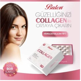 Resim Balen Collagen Kollajen Hidrolize Tip 1 800 Mg 60 Tablet X 2 Adet 