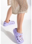 Resim D129 Günlük Full Ortopedik Garantili Çocuk Sandalet Mor 