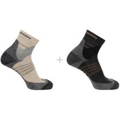 Resim Salomon X Ultra Access Quarter 2 Unisex Bej Çorap 