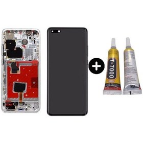 Resim Te Huawei P40 Pro Uyumlu Çıtalı Lcd Ekran Dokunmatik + B7000 