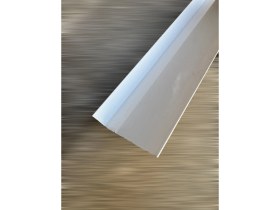 Resim 100 cm Beyaz 8x2 cm Alüminyum L Köşe Profil 