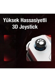Resim coofbe 150Mah Şarjlı Bluetooth Bağlantılı Telefon Joystick Kontrol Aparatı PUBG Mobile Gamer Oyun 