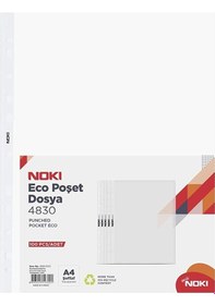 Resim Noki Eco Şeffaf Poşet Dosya 100 Adet 1 Paket Diğer 