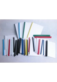 Resim Lamiess 45 Mm Plastik Spiral Kırmızı 50'Li 