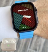 Resim Daniel Klein Android/ios Uyumlu Arama Özellikli Mavi Renk Kordonlu Akıllı Kol Saati ve Bluetooth Kulaklık 