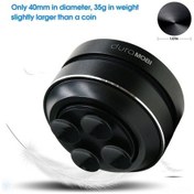 Resim Createtech Yüksek Taşınabilir Stereo Ses, Mini Mikrofonlu Kablosuz Hoparlör Kutusu Kırmızı Kemik Desenli, Dahili Bluetooth Bağlantılı Hoparlör 