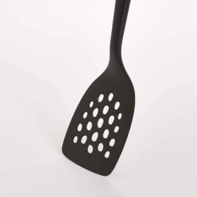 Resim Oxo GG Oluklu Kare Spatula Siyah 
