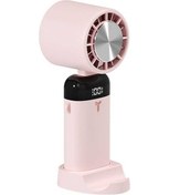 Resim Pazly Ve Usb Tutucu Telefon Taşınabilir Soğutucu Seyahat Şarjlı Pembe Ofis Led Katlanır İle İçin Hız Geeroyoo Fan Ekran Ayarı, 3 & - Tc Pembe 