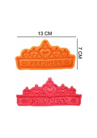 Resim Princess Silikon Şeker Hamuru, Sabun, Mum Kalıp 