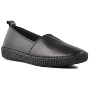 Resim Voyager 7233-1 Siyah Kadın Hakiki Deri Günlük Ayakkabı Siyah 