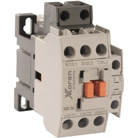 Resim Xkoren 100a 3 Kutup Ac Tip 220v 55kw 2no-2nc 100 Kasa Güç Kontaktörü 