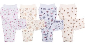 Resim Sevi Bebe Ayaksız Alt Pijama - Beyaz 6 Ay 
