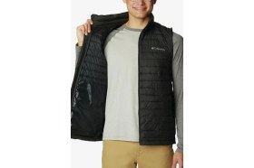 Resim Columbia Erkek Yelek Silver Falls 2XL Siyah Katlanabilir Hafif Polyester Outdoor Kullanım WO2271-010 