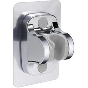 Resim Yapışkanlı Duş Başlığı Askısı Tutucu Mafsal Krom 