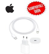 Resim SESATECH Iphone 11/11 Pro Max Uyumlu Hızlı Şarj Aleti Seti 18w Usbc Adaptör 