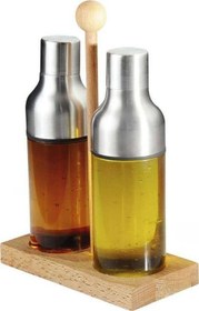 Resim Ahşap Standlı 2' li Yağdanlık Takımı GRV-2405 