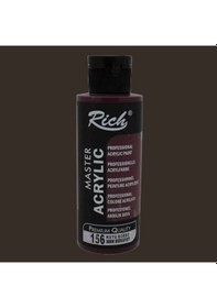 Resim Rich Master Akrilik Boya 120Ml 156 Koyu Bordo 