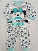 Resim Süpermini Çocuk Bebek Pijama Takımı 
