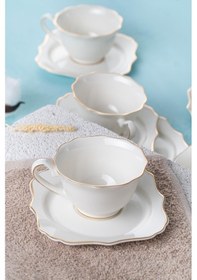 Resim Acar Omega 6 Lı Kahve Fincan Takımı 