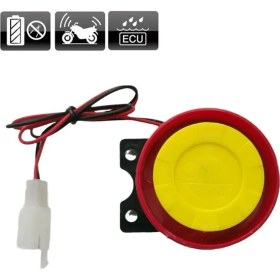 Resim Pengfushop5 12V Pil Motosiklet Scooter Alarmı Hırsızlığa Karşı Güvenlik Motosiklet Alarm Korna Sistemi Motosiklet Hoparlör Aksesuarları (Yurt Dışından) 