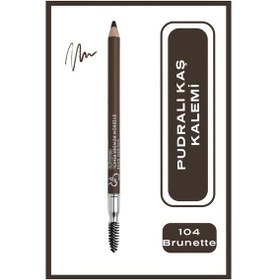 Resim Golden Rose Eyebrow Powder Pencil Pudralı Kaş Kalemi 104 Brunette 