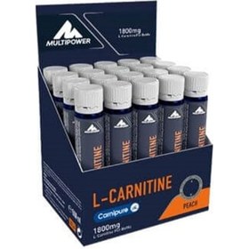 Resim Multipower L-Carnitine Liquid 1800 Mg 20 Ampul-Şeftali 