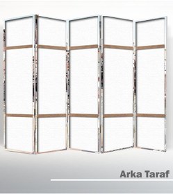 Resim Modacanvas 5 Kanatlı Paravan 