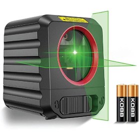 Resim Kobb KBL90G 30 Metre Profesyonel Yatay ve Dikey Otomatik Hizalamalı Yeşil Çapraz Çizgi Lazer Distomat 
