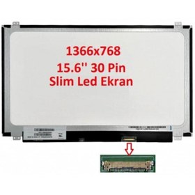 Resim NION Hp 15-ac122nt Lcd Ekran - Panel (15.6" Slim 30 Pin Parlak) 