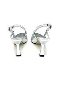 Resim Nostra Shoes Gümüş Emily Kadın Topuklu Ayakkabı Gumus 