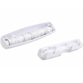 Resim Rotor 6 Duvar Tipi Kurutmalık 21 M Uzunluk, Katlanır Sistem Açık Beyaz 