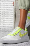 Resim Nike Air Force 1 Lv8 Snekaers White Volt Unisex Hakiki Deri Günlük Spor Ayakkabı Beyaz Volt 