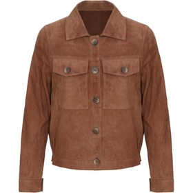 Resim Vizon Deri Kadın Deri Ceket - K23IDM320358-R43 