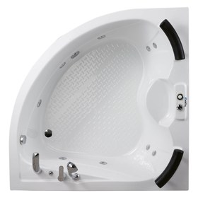 Resim Çift Kişilik Renkli Küvet | Jakuzi | 140x140 cm | Sanacryl - 140x140 / Lacivert / 2 Kişilik 