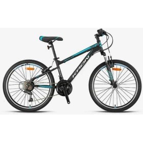 Resim Kron Vortex 4.0 - 26 Mtb - 16' - 21 Vites - V.b. - Mat Siyah-Gri/mavi 