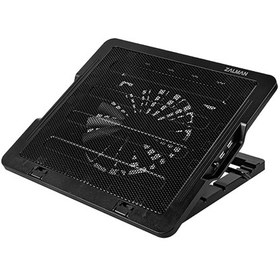 Resim Zalman ZM NS1000 16 inç 180 mm Fanlı Kademeli Notebook Soğutucu Stand Siyah 