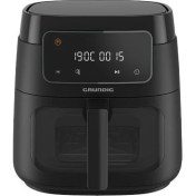 Resim 7,6 Litre Xxl Airfryer Camlı Siyah 7320 Airfit 640OSER 