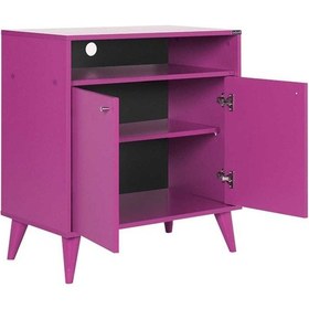 Resim Adoremobilya London Çok Amaçlı Dolap - Mor 