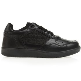 Resim Aeropostale Siyah Erkek deri Sneaker CALTANIS 