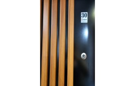 Resim Kaplama Kasalı Kabartmalı Model Daire Kapısı, Çelik Kapı, Villa Kapısı 