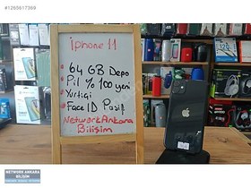 Resim Apple iPhone 11 İkinci El TR | 64 GB | Siyah 