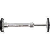 Resim Lemestar Alüminyum Brompton Çekici Tekerlek Uzatıcı, Cnc Kesimli, Su Geçirmez, Yüksek Dayanıklı, Gümüş Renk, Teleskopik Çubuk + Kolay Tekerlek Seti 